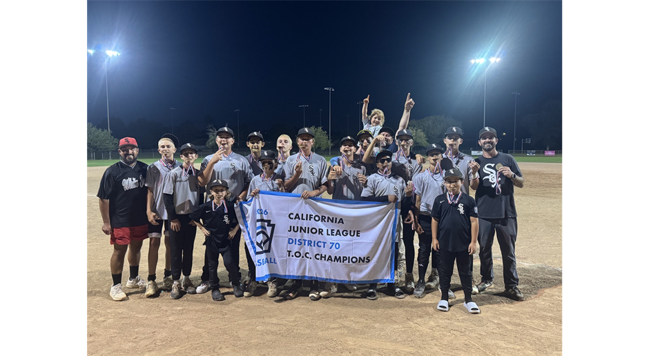 Juniors White Sox are TOC Champions!